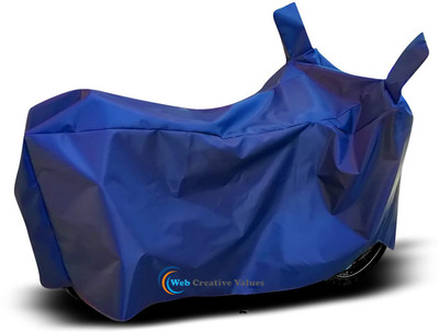 Web Creative Values Waterproof Two Wheeler Cover for TVS, Hero, Honda, Suzuki, Yamaha(Scooty, Blue, Black, Maroon)