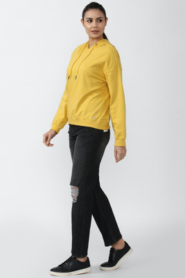 VAN HEUSEN Full Sleeve Solid Women Sweatshirt