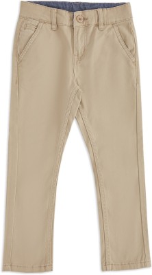 Pantaloons Junior Regular Fit Boys Beige Trousers