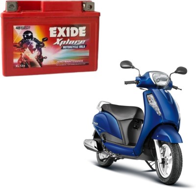 EXIDE Xplore XLTZ4 Suzuki Access 125 4 Ah Battery for Bike