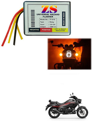 Znee Smart Front, Rear Flasher Indicator Light for Suzuki Universal For Bike(Multicolor)