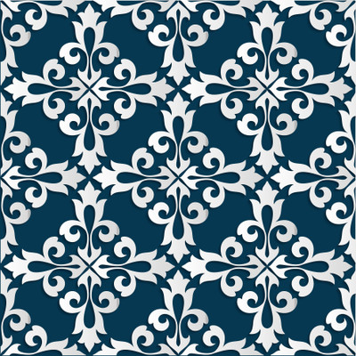 We Kreate Vinyl Decorative Multicolor Wallpaper(L x W: 250 cm x 45 cm)