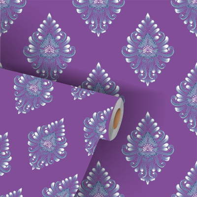 We Kreate Vinyl Decorative Multicolor Wallpaper(L x W: 250 cm x 45 cm)