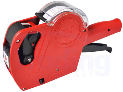 

Nexa Price Labeller MX5500 Rate Printer Label Gun 8 Digits 1pc (RED) Label Stamping Machine(Semi Automatic)