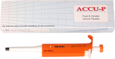 

Accu-P Micro Laboratory Pipette(1000 microliter)