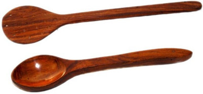 

Onlineshoppee Wood Ladle(Brown, Pack of 2)