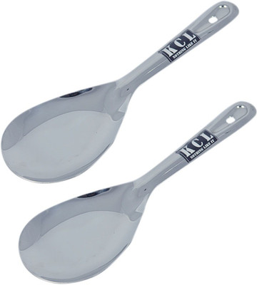 

KCL Ricepula Stainless Steel Ladle(Steel, Pack of 2)