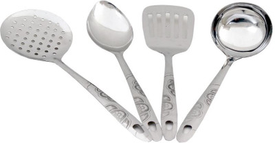 

Kitchen Krafts Steel Ladle(Steel, Pack of 4)