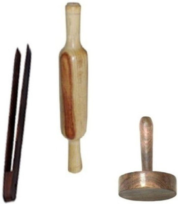 

Onlineshoppee Wood Ladle(Pack of 3)