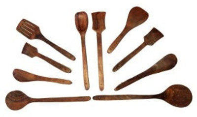 

Onlineshoppee Wooden Ladle(Brown, Pack of 10)