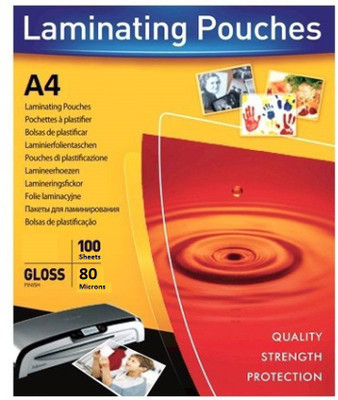 

HE Retail Supplies Laminating Sheet(3.14 mil Pack of 100)