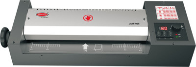 

BAMBALIO Automatic Heavy Duty Professional Upto A3 Size(With 4 Rollers) 10 Lamination Pouches, Hot & Cold Lamination Machine (Metal Body) Lam-005 23 inch Lamination Machine