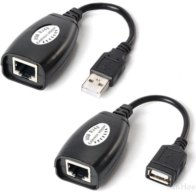 

Ophion USB RJ45 Extension Cable Up to 150 FT Length Lan Adapter(480 Mbps)