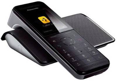Panasonic KX-PRW110 Cordless Landline Phone (Black) 