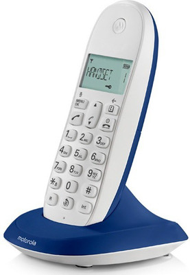 

Motorola C1001LI Cordless Landline Phone(Blue)