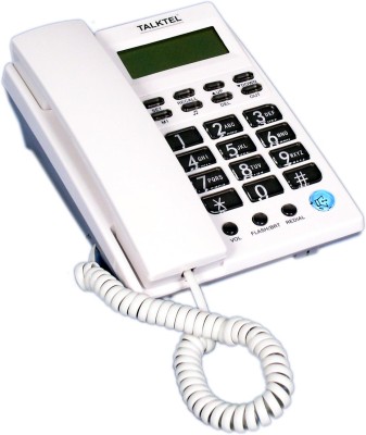 

Talktel F-6 WH Corded Landline Phone(White)