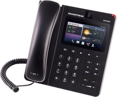 

Grandstream GXP3240 Corded Landline Phone(Black)
