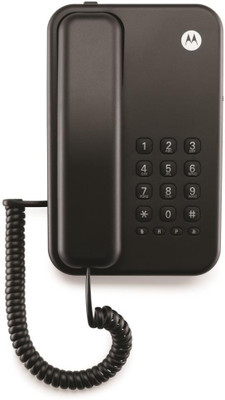 

Motorola CT 100 BLACK Corded Landline Phone(Black)