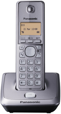 

Panasonic KX TG 2711 Cordless Landline Phone(Black, Silver)