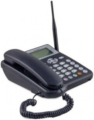 

Big Square ETS5623 SIM Card Based Corded Landline Phone(Black)