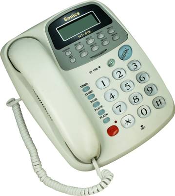 Sonics HT-818 Corded Landline Phone