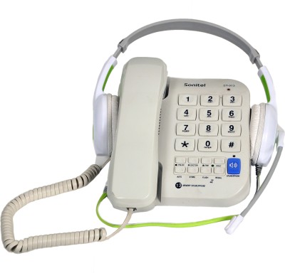 

Sonitel ST-913HP Corded Landline Phone(White)