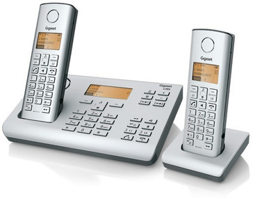 

Gigaset C285DUO Cordless Landline Phone(Silver)