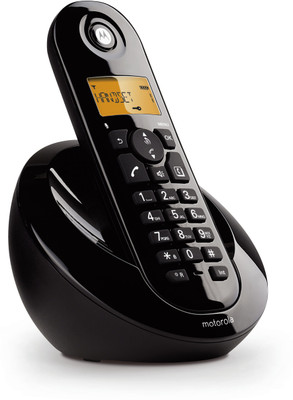 

Motorola c601i Cordless Landline Phone(Black)