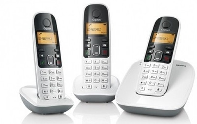 

Gigaset A490 Trio Cordless Landline Phone(White)