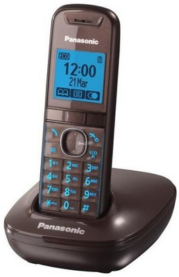 

Panasonic KX-TG5511 Cordless Landline Phone(coffe brown)