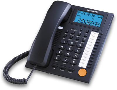 

Lexstar LX 811 Corded Landline Phone(Black)