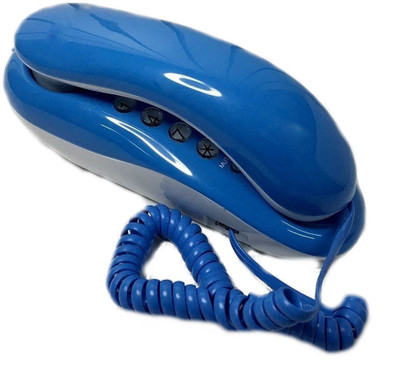 

Shrih SH - 01299 Corded Landline Phone(Blue)