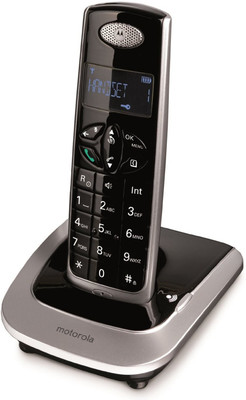 

Motorola D501 Cordless Landline Phone(Black, Silver)