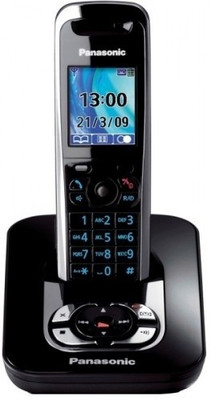 

Panasonic KX-TG 8061 Cordless Landline Phone(Black)