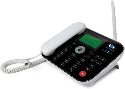 

Wi-Bridge FWPEV1-04 Corded Landline Phone(White)