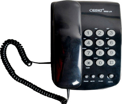 

Orpat 1600-LR Corded Landline Phone(Black)