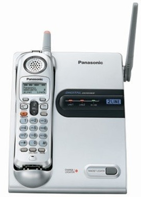 

Panasonic KX-TG2480BX1 Cordless Landline Phone(Silver)