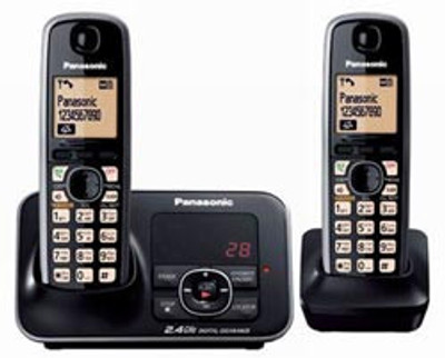 Panasonic KXTG-3722 Cordless Landline Phone(Black) Flipkart