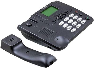 Huawei ETS3125i SIM enabled Cordless with FM Radio & 4-6 Hrs Backup Cordless Landline Phone (Black) 