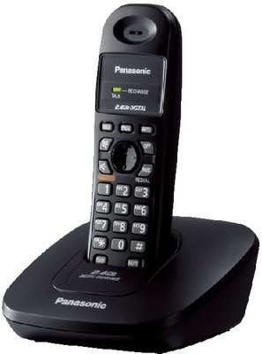 

Panasonic KX-TG3600SX Cordless Landline Phone(Black)