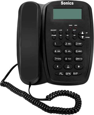 Sonics SS-916 Corded Landline Phone