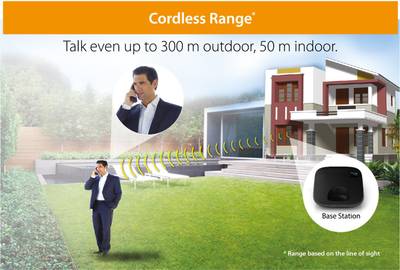 Gigaset A100 Black Cordless Landline Phone