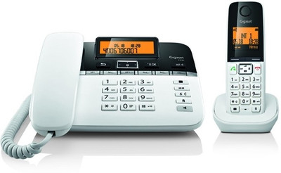 

Gigaset C330 Corded Landline Phone(White)