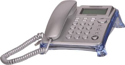 

Talktel F-10 Si Corded Landline Phone(Silver)