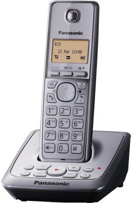 

Panasonic KX-TG2721BX Cordless Landline Phone(Silver)