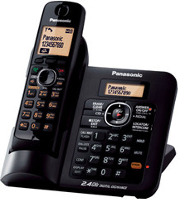 

Panasonic KXTG-3821SX Cordless Landline Phone(Black)