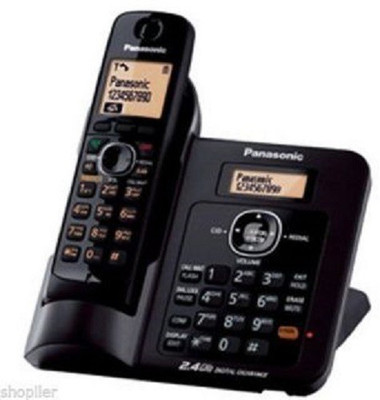 

Panasonic KX-TG3821SXB Cordless Landline Phone(Black)