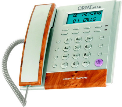 

Orpat 3862 Corded Landline Phone(Silver)