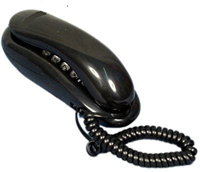 

Italish Black Orientel KX-T333 Office Phone Corded Landline Phone(Black)