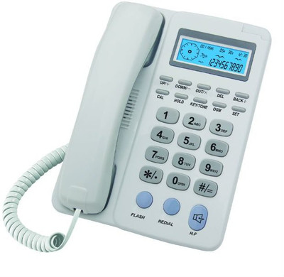 

Microtel Caller ID Corded Landline Phone(White)